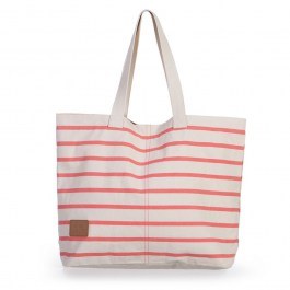 Τσάντα Θαλάσσης Elveria 52x38x15 Coral Nef-Nef Homeware CORAL
