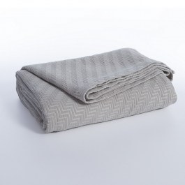 Blanket Chevie Grey Nef-Nef Homeware GREY