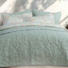 Bedspread Zinovia Mint Nef-Nef Homeware MINT