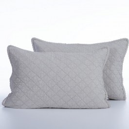 Pillowcases Brunno (Set 2pcs) Silver Nef-Nef Homeware SILVER