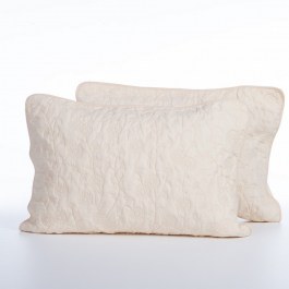 Μαξιλαροθήκες Zinovia (Σετ 2τμχ) Vanilla Nef-Nef Homeware VANILLA