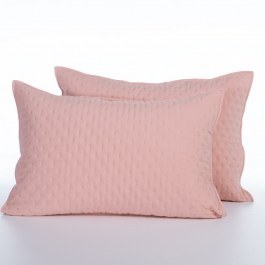 Pillowcases Valia (Set 2pcs) Peach Nef-Nef Homeware PEACH