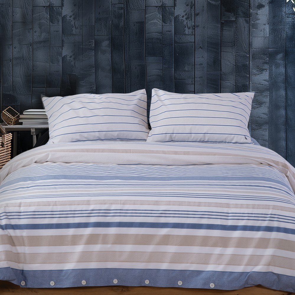 Παπλωματοθήκη Nau Ocean (Σετ 3τμχ) Denim Nautica