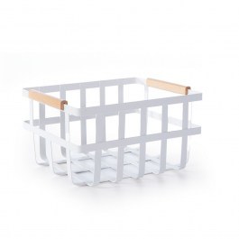 Καλάθι Μεταλικό Κουζίνας Sezen 31X26X16.5 White Nef-Nef Homeware WHITE