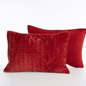 Μαξιλαροθήκες Sweet Christmas (Σετ 2τμχ) Red Nef-Nef Homeware