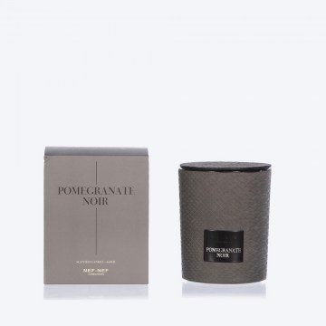 Scented Candle Pomegranate Noir 450gr Grey Nef-Nef Homeware