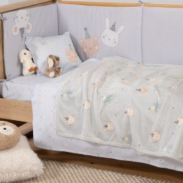 Κουβέρτα Βρεφική Fleece Special Party Blue Nef-Nef Homeware BLUE