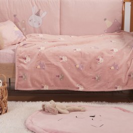 Κουβέρτα Βρεφική Fleece Special Party Pink Nef-Nef Homeware PINK