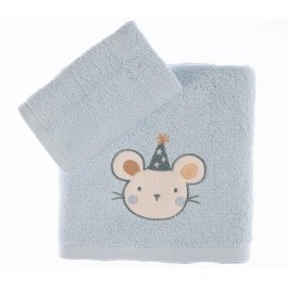 Πετσέτες Βρεφικές Special Party (Σετ 2τμχ) Blue Nef-Nef Homeware BLUE