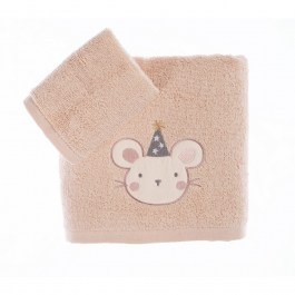 Πετσέτες Βρεφικές Special Party (Σετ 2τμχ) Pink Nef-Nef Homeware PINK