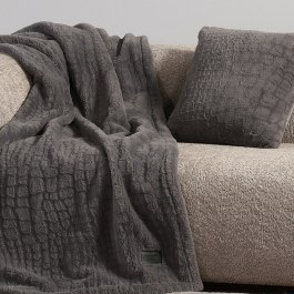 Κουβέρτα Καναπέ Mentor Grey Nef-Nef Homeware GREY