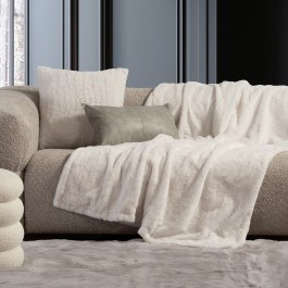 Κουβέρτα Καναπέ Mentor Ecru Nef-Nef Homeware ECRU