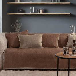 Ριχτάρι New Tanger Brown-Ecru Nef-Nef Homeware ECRU-BROWN
