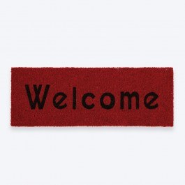 Πατάκι Εισόδου Welcome 25x75 Red Nef-Nef Homeware RED