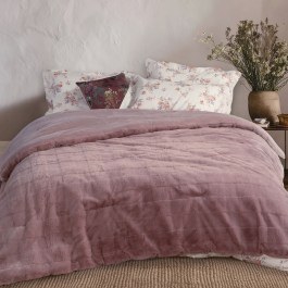 Κουβερτοπάπλωμα Wave Mauve Nef-Nef Homeware MAUVE