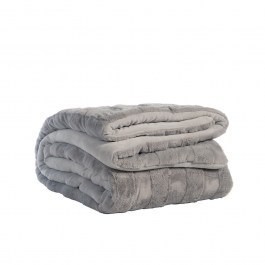 Κουβερτοπάπλωμα Wave Light Grey Nef-Nef Homeware LIGHT GREY