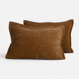 Μαξιλαροθήκες Brave (Σετ 2τμχ) Dark Olive Nef-Nef Homeware OLIVE