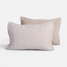 Μαξιλαροθήκες Brave (Σετ 2τμχ) Cream Nef-Nef Homeware CREAM