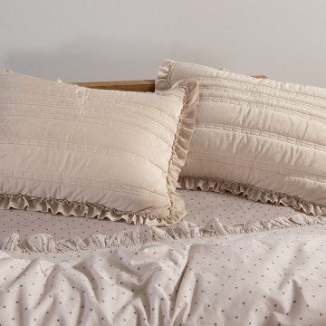 Pillow Cases Sirion (Set 2pcs) Ecru Nef-Nef Homeware