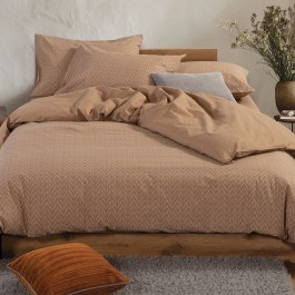 Bed Sheets Suspen (Set 4pcs) Caramel Nef-Nef Homeware CARAMEL
