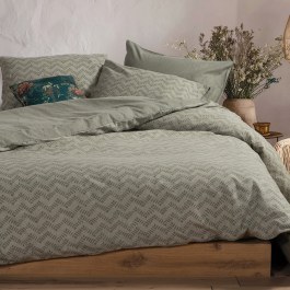 Bed Sheets Flannel Otrando (Set 3pcs) Green Nef-Nef Homeware GREEN