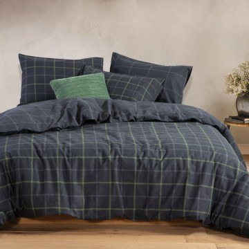 Σεντόνια Φανελένια Naiberg (Σετ 3τμχ) Denim Nef-Nef Homeware