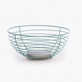 Καλάθι Φρούτων Side 28,5x28,5x13 Green Nef-Nef Homeware GREEN