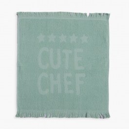 Kitchen Towel Cute Chef Mint Nef-Nef Homeware MINT