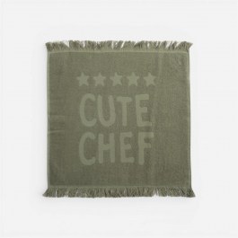 Ποτηρόπανο Cute Chef Green Nef-Nef Homeware GREEN