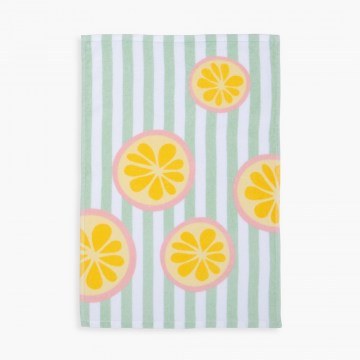 Kitchen Towel Lemonade 26 Green Nef-Nef Homeware