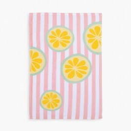 Kitchen Towel Lemonade 26 Pink Nef-Nef Homeware PINK