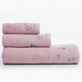 Πετσέτες Sylia (Σετ 3τμχ) Pink Nef-Nef Homeware PINK