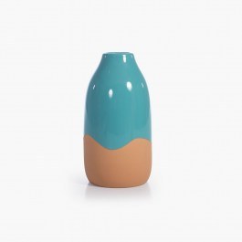 Βάζο Κεραμικό Menza 11x21,5 Aqua Nef-Nef Homeware AQUA