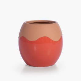 Βάζο Κεραμικό Domain 14x13 Coral Nef-Nef Homeware CORAL