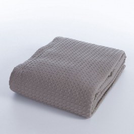 Κουβέρτα Πικέ New Golf Silver Nef-Nef Homeware SILVER