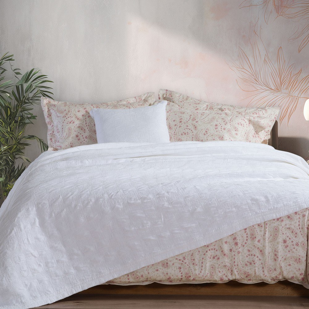 Κουβέρτα Charisma White Nef-Nef Homeware