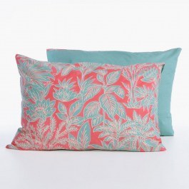 Μαξιλαροθήκη Charisma Green-Coral Nef-Nef Homeware GREEN-CORAL