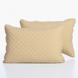 Μαξιλαροθήκες Adelle (Σετ 2τμχ) Butter Yellow Nef-Nef Homeware BUTTER