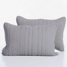 Μαξιλαροθήκες Elements-Ecstatic (Σετ 2τμχ) Grey Nef-Nef Homeware GREY