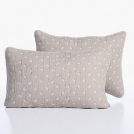 Μαξιλαροθήκες Surreal (Σετ 2τμχ) Beige Nef-Nef Homeware BEIGE