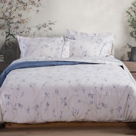 Παπλωματοθήκη Desirous (Σετ 3τμχ) Off White-Blue Nef-Nef Homeware WHITE-BLUE