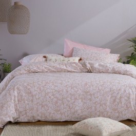 Bed Sheets Cylia Fitted (Set 3pcs) Beige Nef-Nef Homeware BEIGE