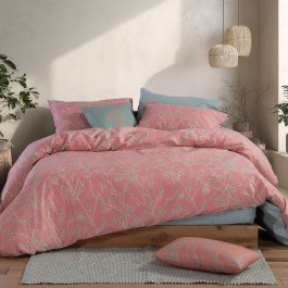 Σεντόνια Floriva Με Λάστιχο (Σετ 4τμχ) Coral Nef-Nef Homeware CORAL