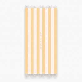 Beach Towel Smooth Yellow Nef-Nef Homeware YELLOW