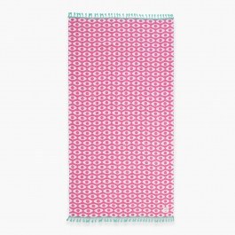 Πετσέτα Θαλάσσης Option Fringes Fuchsia Nef-Nef Homeware FUCHSIA