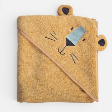 Κάπα Βρεφική Wild Company Yellow Nef-Nef Homeware