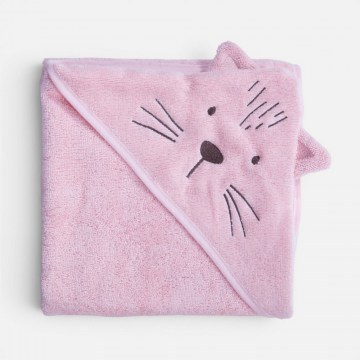Κάπα Βρεφική Cats Are Perfect Lotus Pink Nef-Nef Homeware
