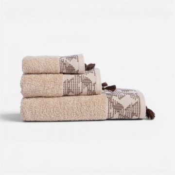 Πετσέτες Zeyn (Σετ 3τμχ) Beige Nef-Nef Homeware