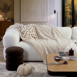 Κουβέρτα Καναπέ Mizenie Ecru Nef-Nef Homeware ECRU