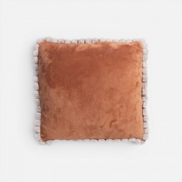 Μαξιλάρι Διακοσμητικό (Με Γέμιση) Pompozia Camel Nef-Nef Homeware